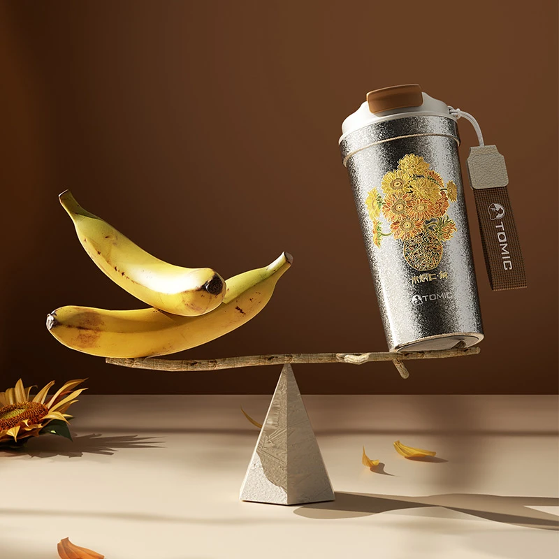Sunflower Titanium Coffee Cup