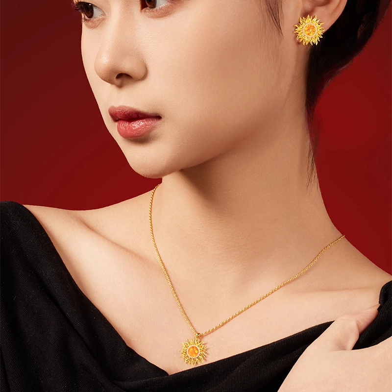 Sun-facing Earring
