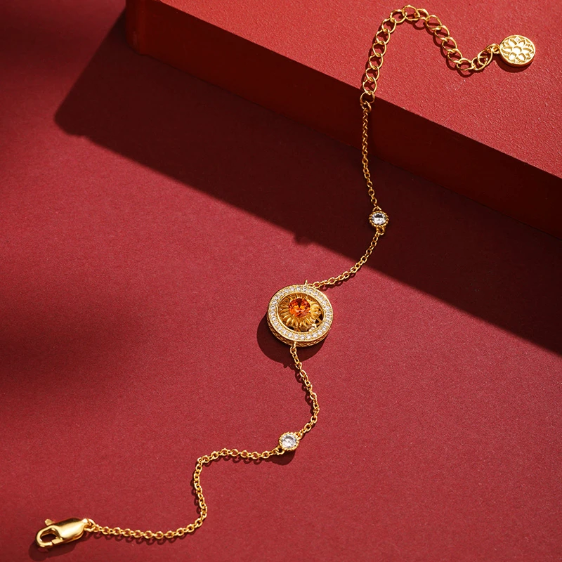 Sunflower Blooming Necklace
