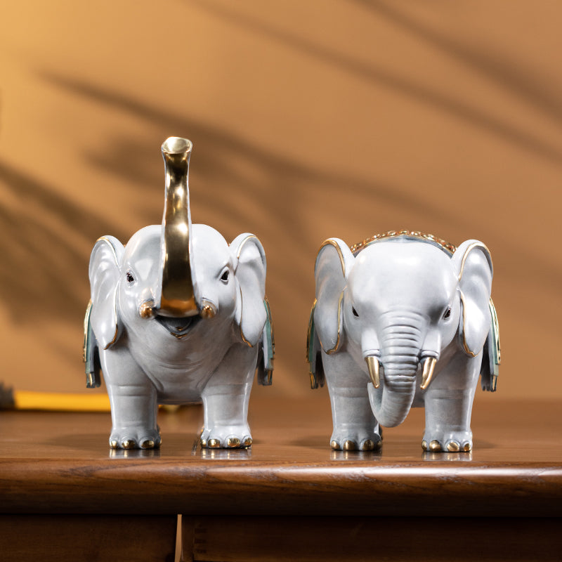 Auspicious Elephant Prosperity Downlooking (ZBRT)