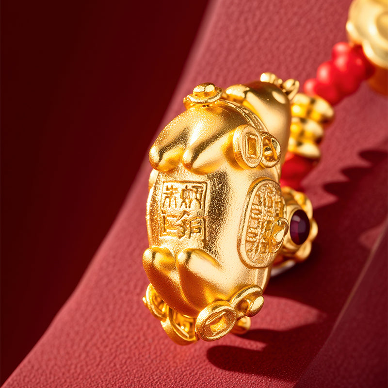 Wealth-On-Horse Phone Pendant